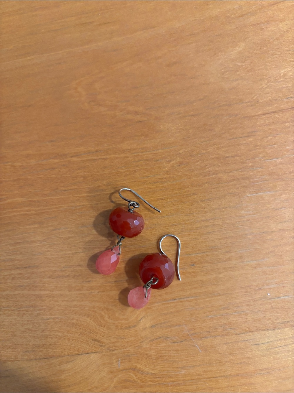 Rose/Coral Drop Earrings - Women Jewelry